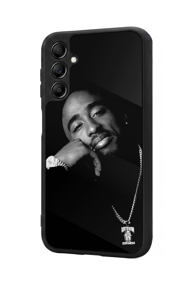 Samsung Galaxy A14 Uyumlu Tupac Tasarımlı Glossy Premium Kılıf