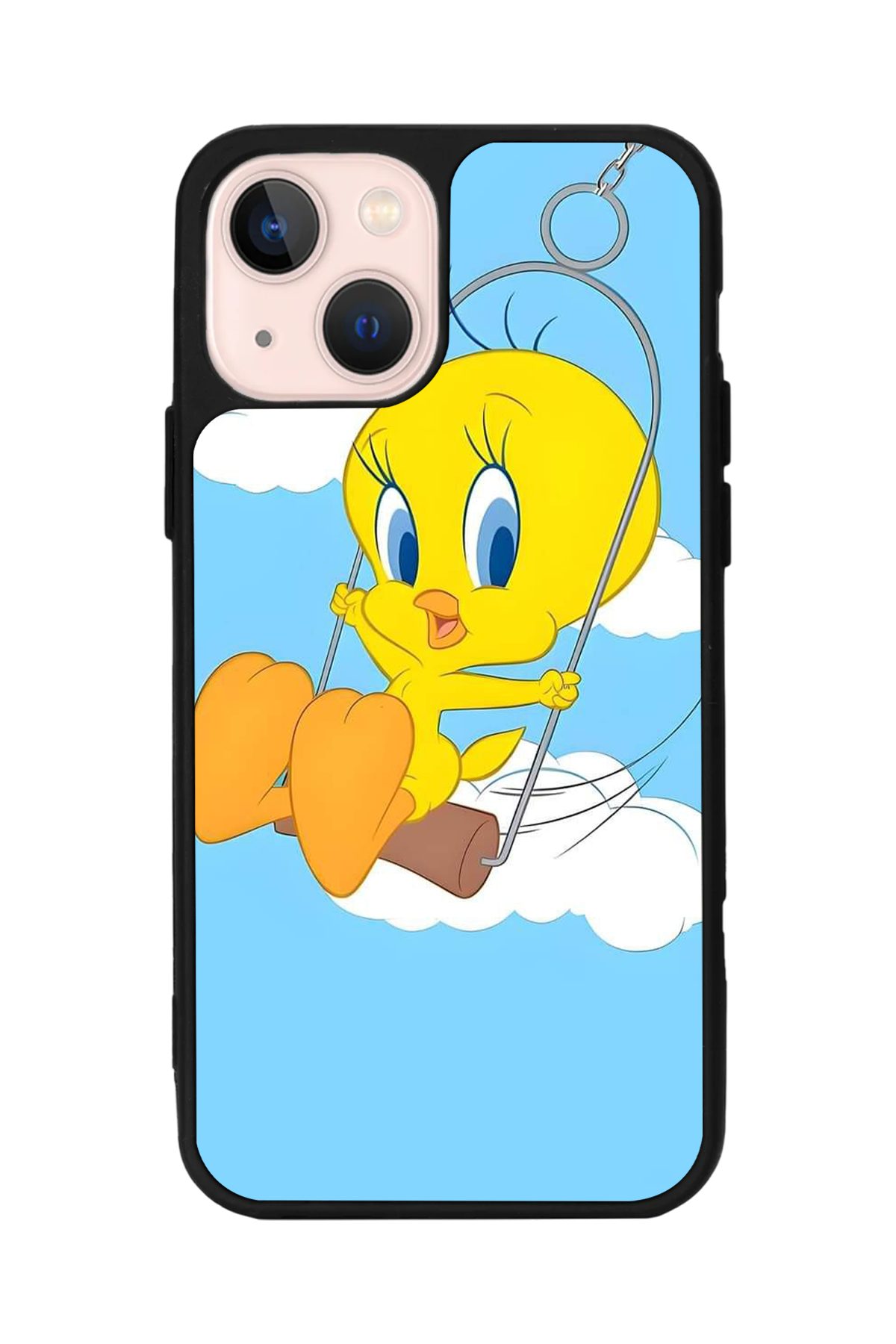 iPhone 13/14 Uyumlu Tweety Tasarımlı Glossy Premium Kılıf