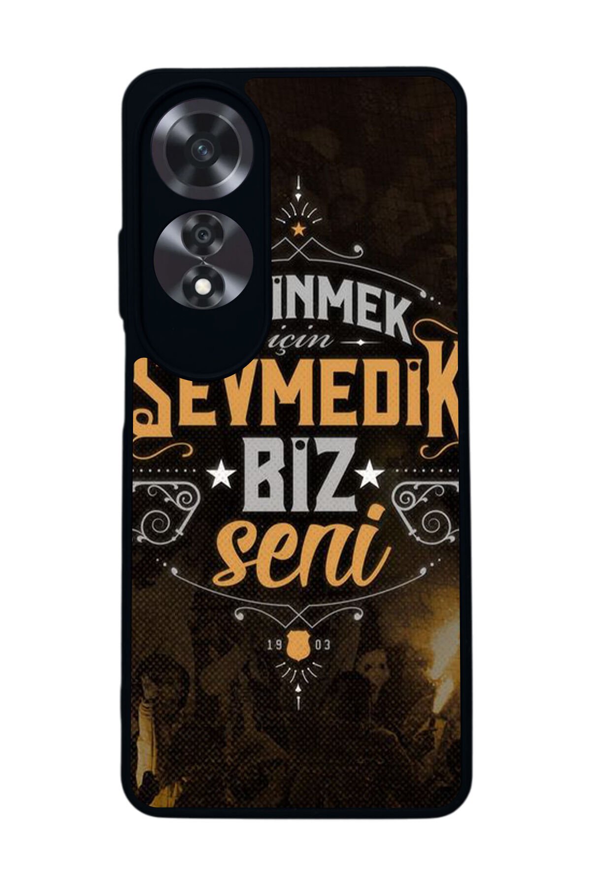 Oppo A60 Mat Siyah uyumlu Kılıf – Yumuşak Silikon, Koruyucu, Şok Emici Kapak