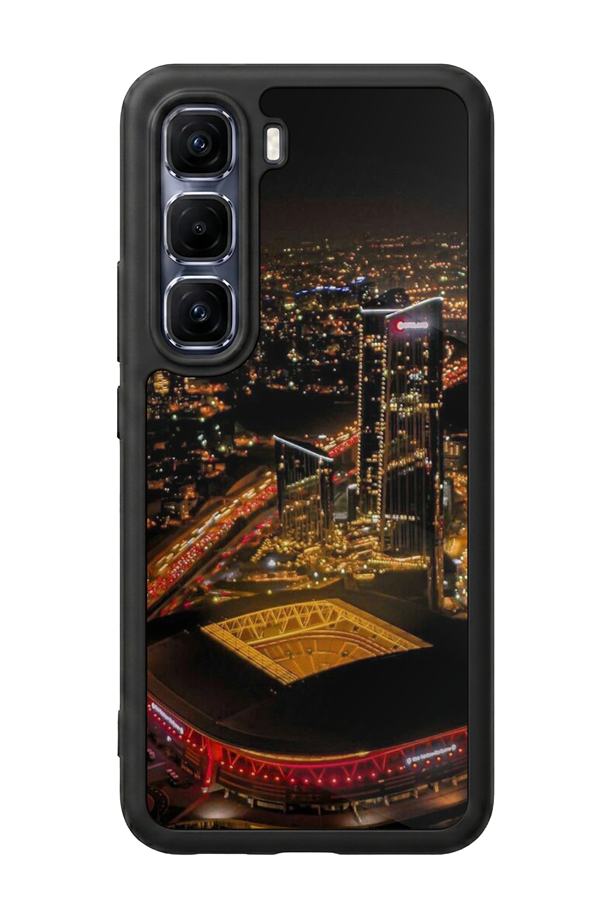 Infinix Hot 60 Pro Plus Uyumlu Aslan Tasarımlı Glossy Premium Kılıf