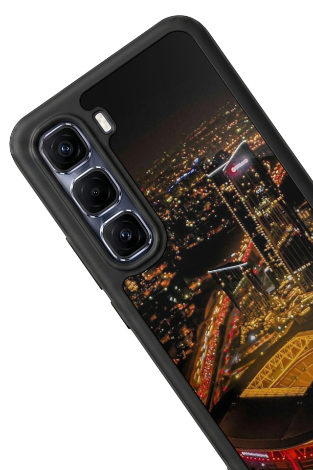 Infinix Hot 60 Pro Plus Uyumlu Aslan Tasarımlı Glossy Premium Kılıf