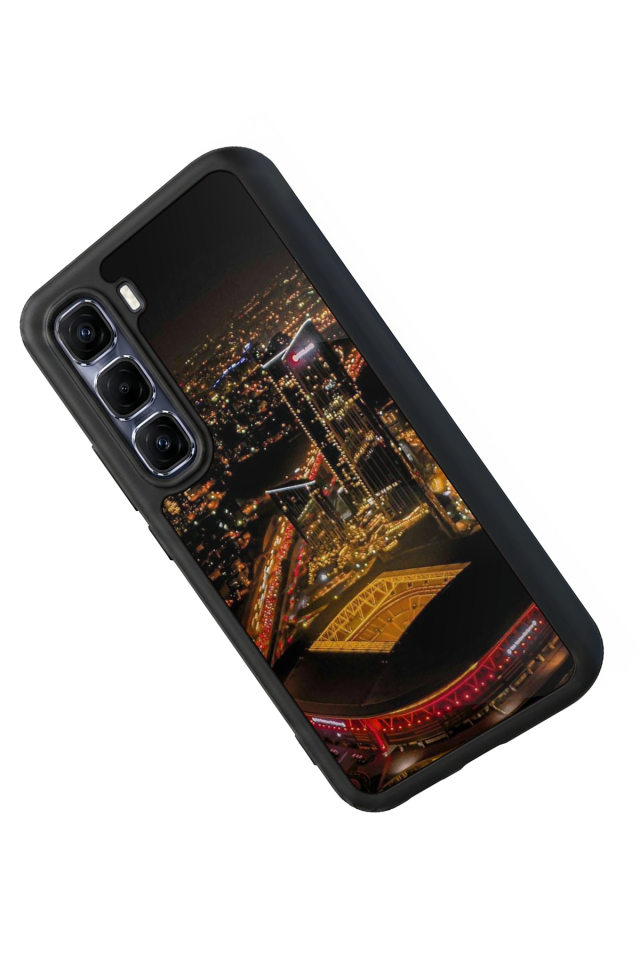 Infinix Hot 60 Pro Plus Uyumlu Aslan Tasarımlı Glossy Premium Kılıf