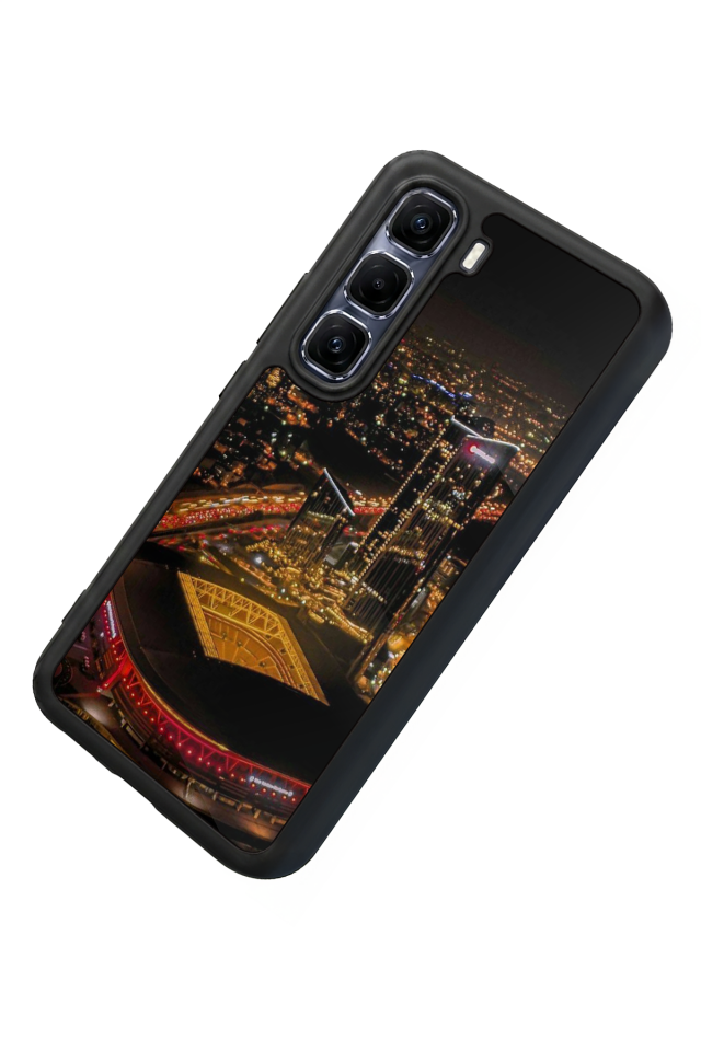 Infinix Hot 60 Pro Plus Uyumlu Aslan Tasarımlı Glossy Premium Kılıf