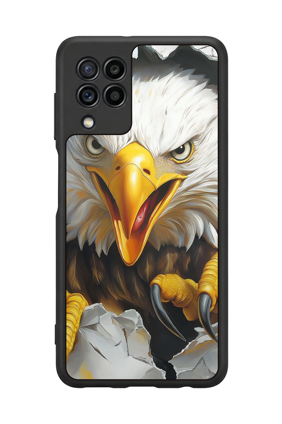 Samsung Galaxy M32 Uyumlu Besiktas Tasarımlı Glossy Premium Kılıf