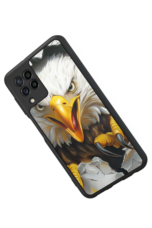 Samsung Galaxy M32 Uyumlu Besiktas Tasarımlı Glossy Premium Kılıf