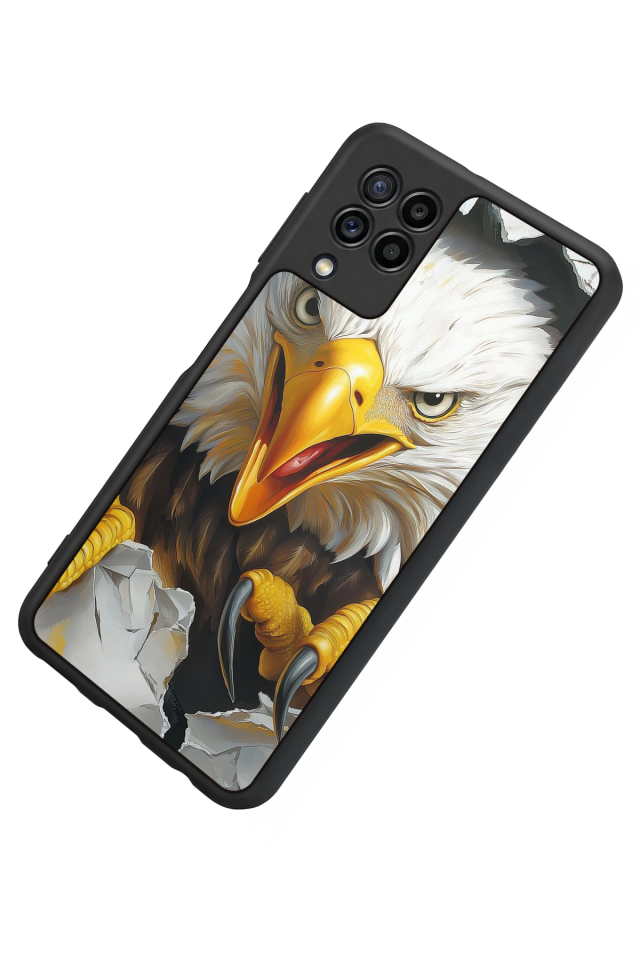 Samsung Galaxy M32 Uyumlu Besiktas Tasarımlı Glossy Premium Kılıf