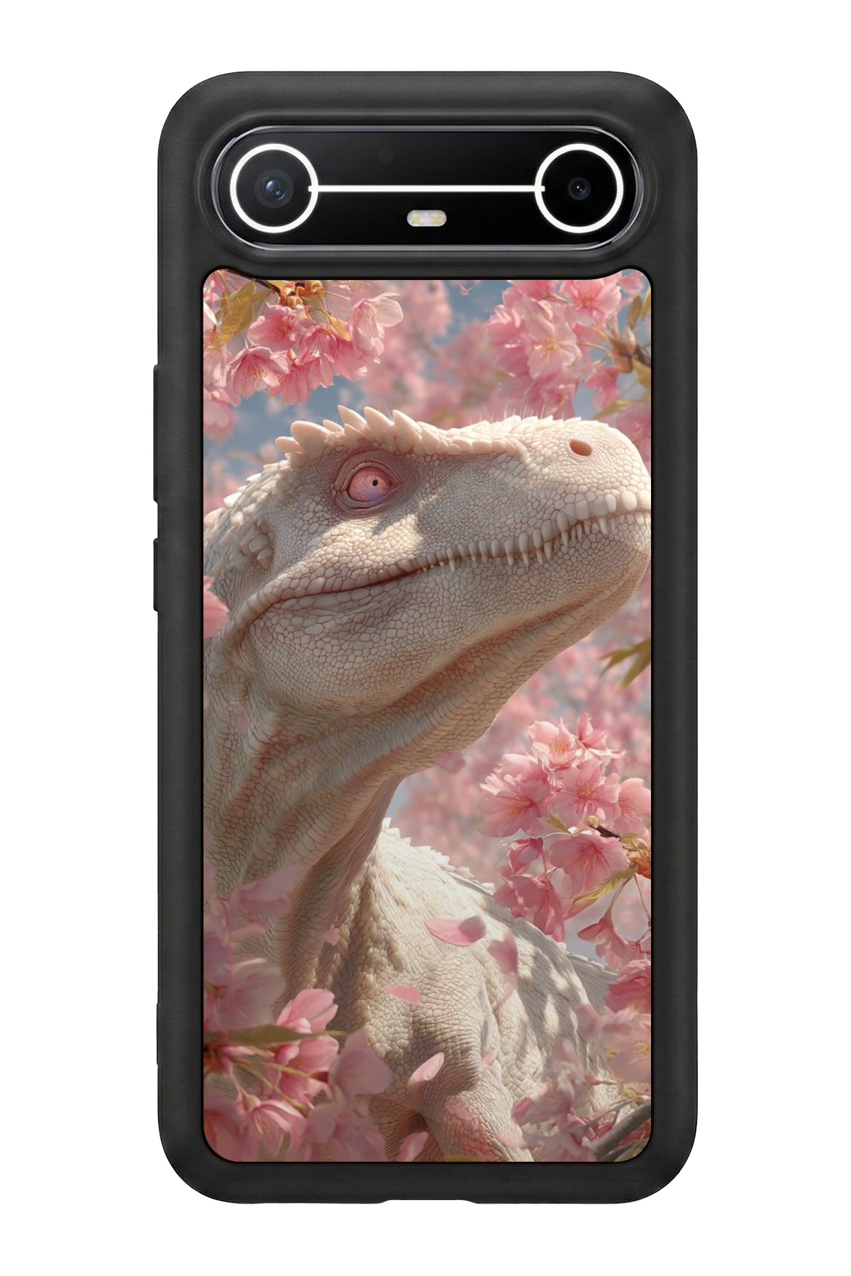 Tecno Spark Slim 5G Uyumlu Dinazor Tasarımlı Glossy Premium Kılıf