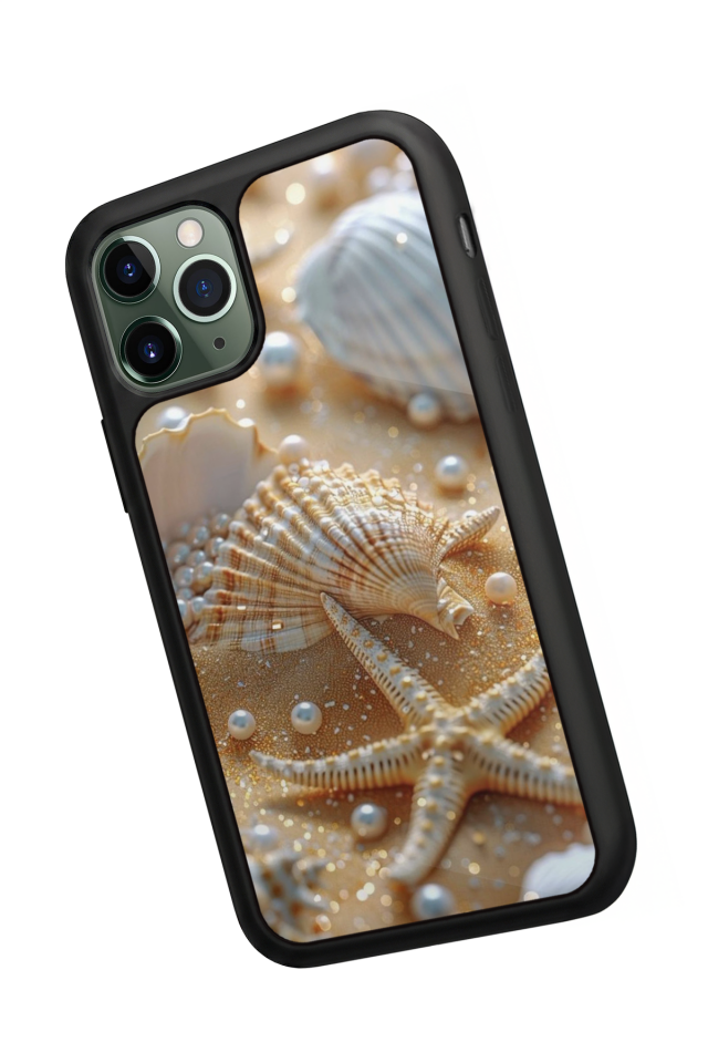 iPhone 11 Pro Max Uyumlu  İnci Tasarımlı Glossy Premium Kılıf