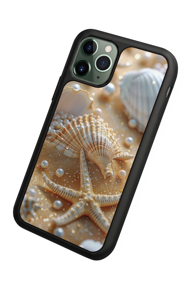 iPhone 11 Pro Max Uyumlu  İnci Tasarımlı Glossy Premium Kılıf