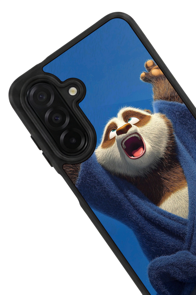 Samsung Galaxy A56 Uyumlu Kung Fu Panda Tasarımlı Glossy Premium Kılıf