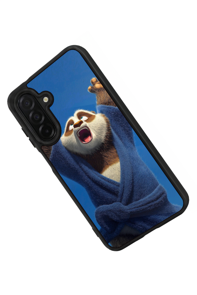 Samsung Galaxy A56 Uyumlu Kung Fu Panda Tasarımlı Glossy Premium Kılıf