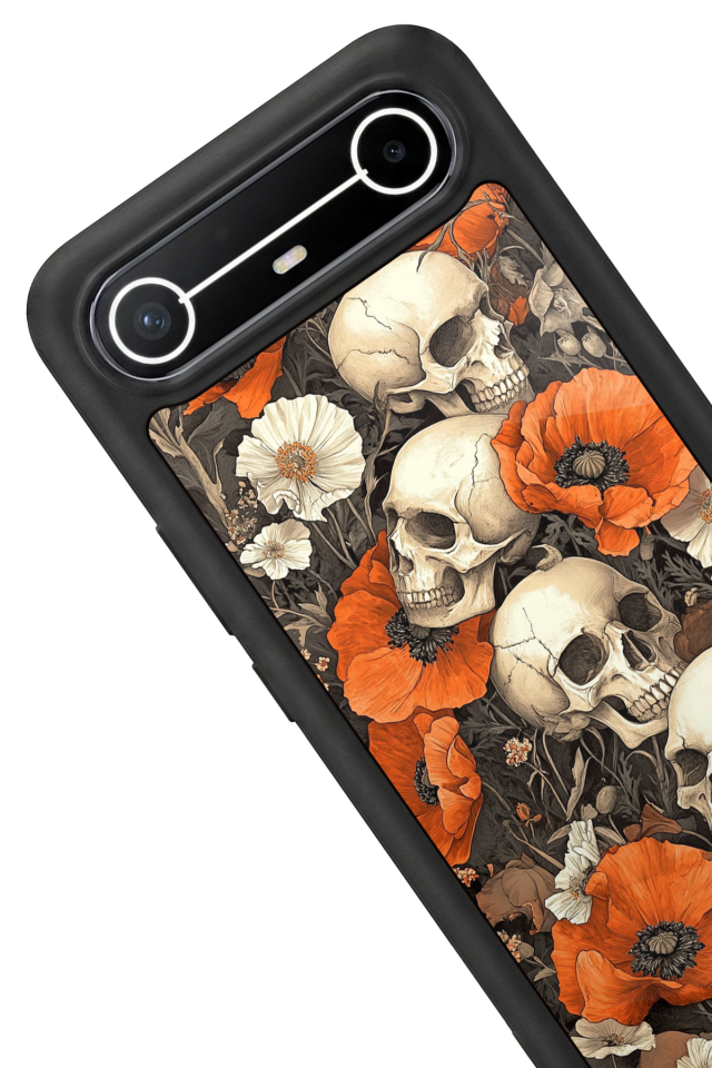 Tecno Spark Slim 5G Uyumlu KuruKafa Tasarımlı Glossy Premium Kılıf