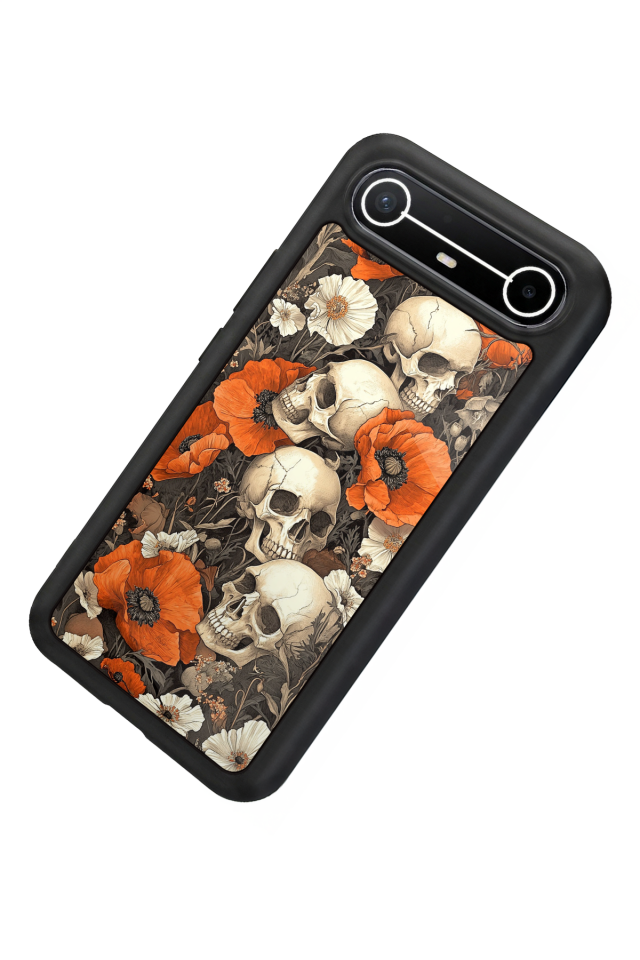 Tecno Spark Slim 5G Uyumlu KuruKafa Tasarımlı Glossy Premium Kılıf