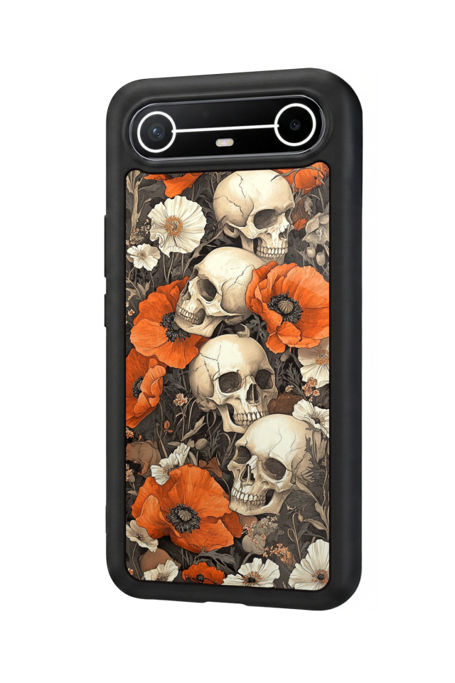 Tecno Spark Slim 5G Uyumlu KuruKafa Tasarımlı Glossy Premium Kılıf