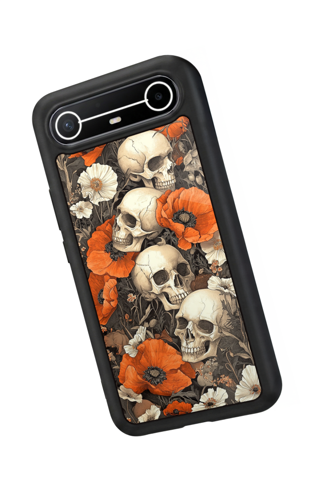 Tecno Spark Slim 5G Uyumlu KuruKafa Tasarımlı Glossy Premium Kılıf