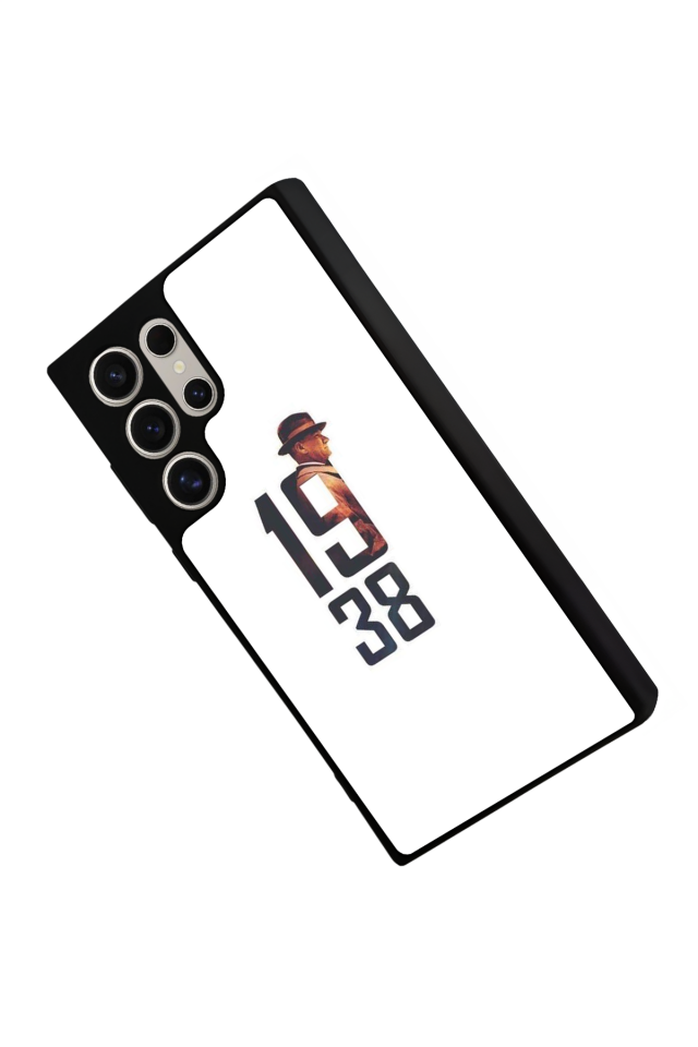 Samsung Galaxy S22 Ultra Uyumlu Mustafa Kemal Ataturk Tasarımlı Glossy Premium Kılıf