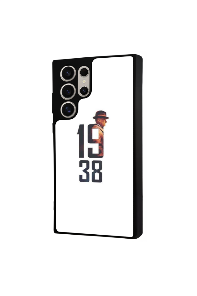 Samsung Galaxy S22 Ultra Uyumlu Mustafa Kemal Ataturk Tasarımlı Glossy Premium Kılıf