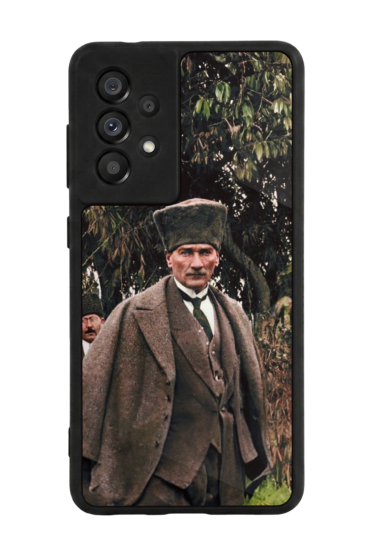 Samsung Galaxy A73 Uyumlu Mustafa Kemal Ataturk Tasarımlı Glossy Premium Kılıf