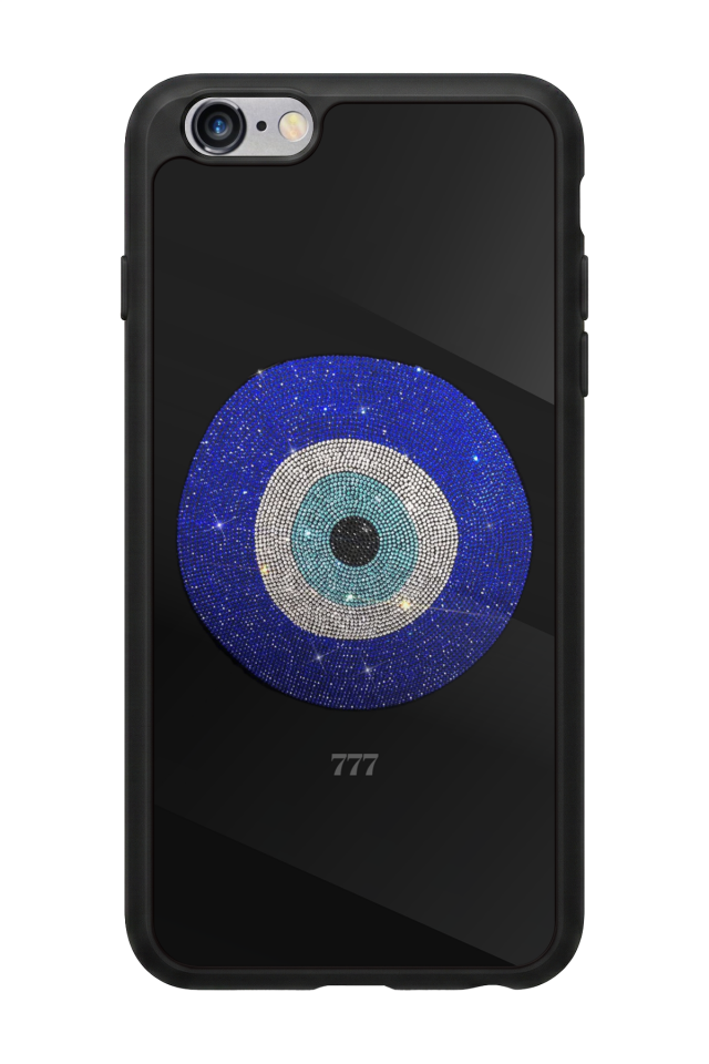 iPhone 6 Plus Uyumlu Nazar Tasarımlı Glossy Premium Kılıf