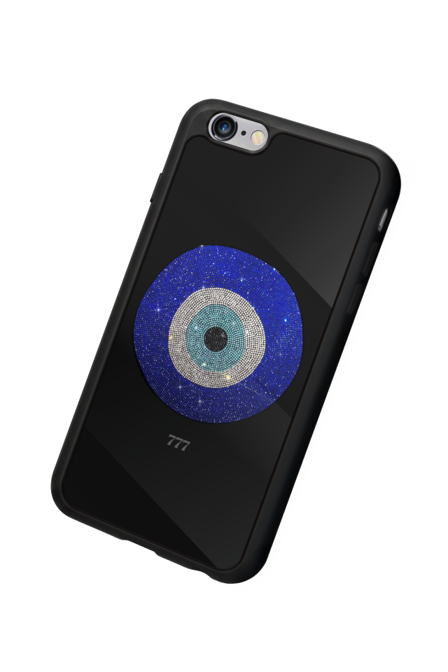 iPhone 6 Plus Uyumlu Nazar Tasarımlı Glossy Premium Kılıf