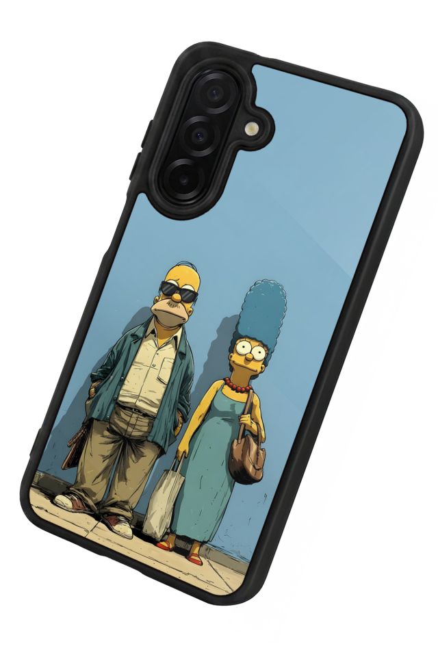 Samsung Galaxy A36 Uyumlu The Simpsons Tasarımlı Glossy Premium Kılıf