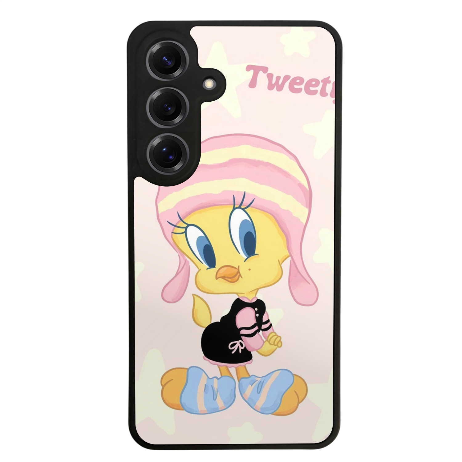 Samsung Galaxy S25 Uyumlu Tweety Tasarımlı Glossy Premium Kılıf