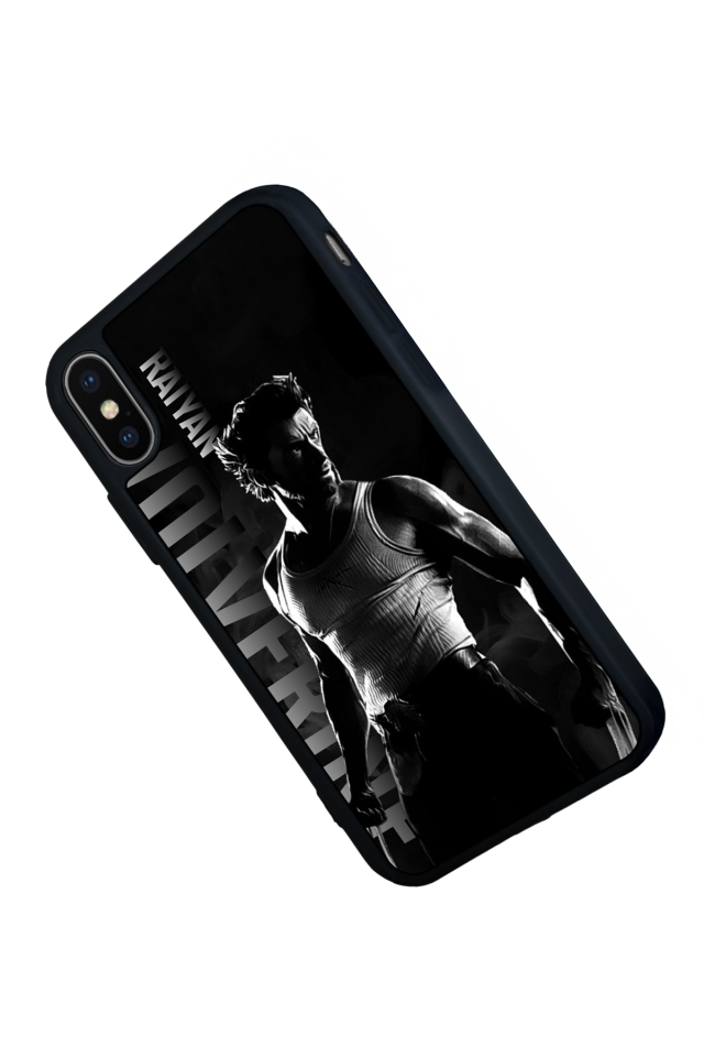 iPhone XS Max Uyumlu Wolverine Tasarımlı Glossy Premium Kılıf