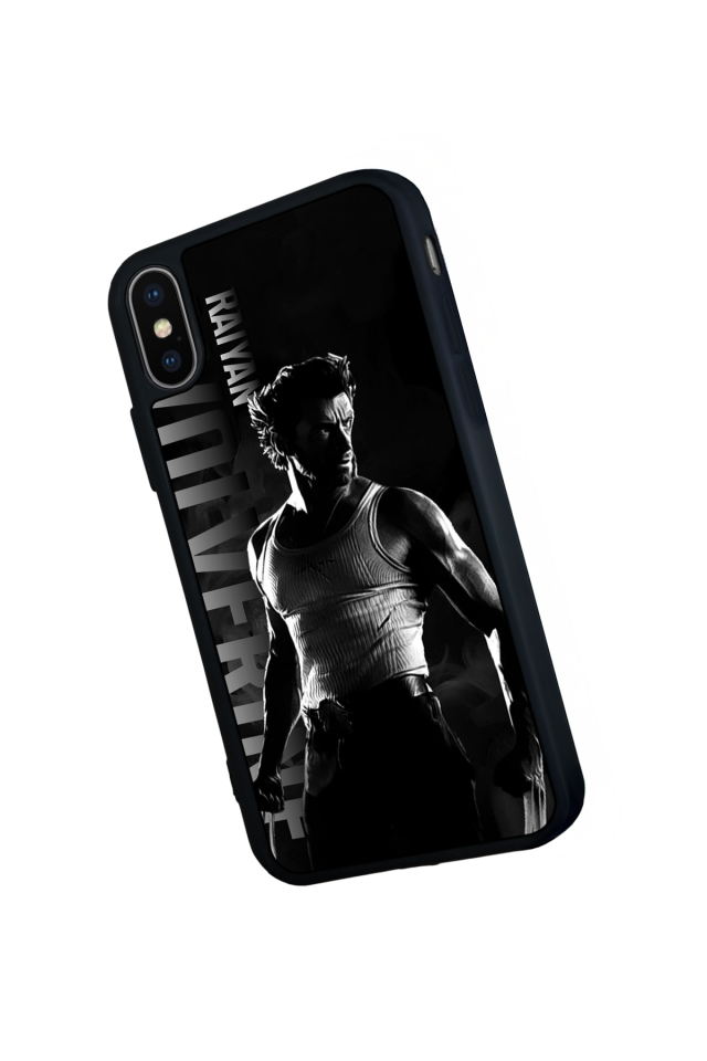 iPhone XS Max Uyumlu Wolverine Tasarımlı Glossy Premium Kılıf