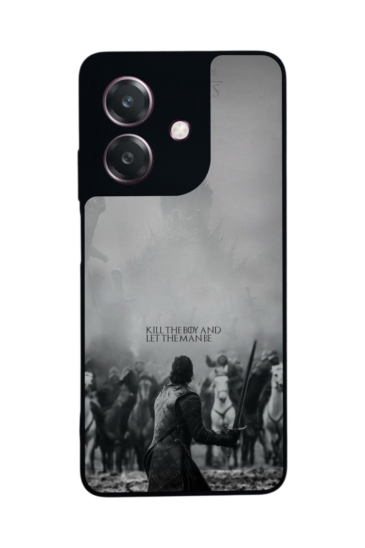 Oppo A3 5G Uyumlu GameOfThrones Tasarımlı Glossy Premium Kılıf