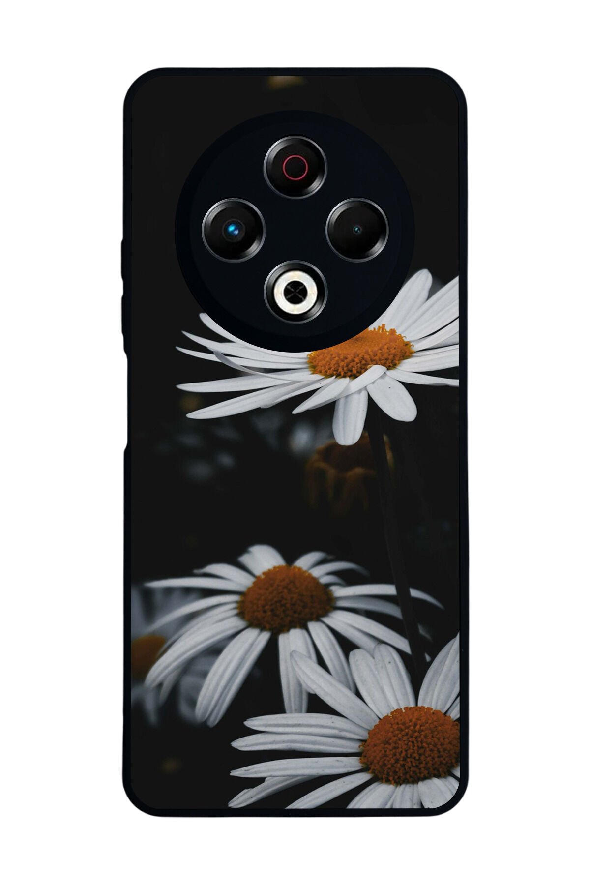 Tecno Spark 30 Uyumlu Cicek Tasarımlı Glossy Premium Kılıf