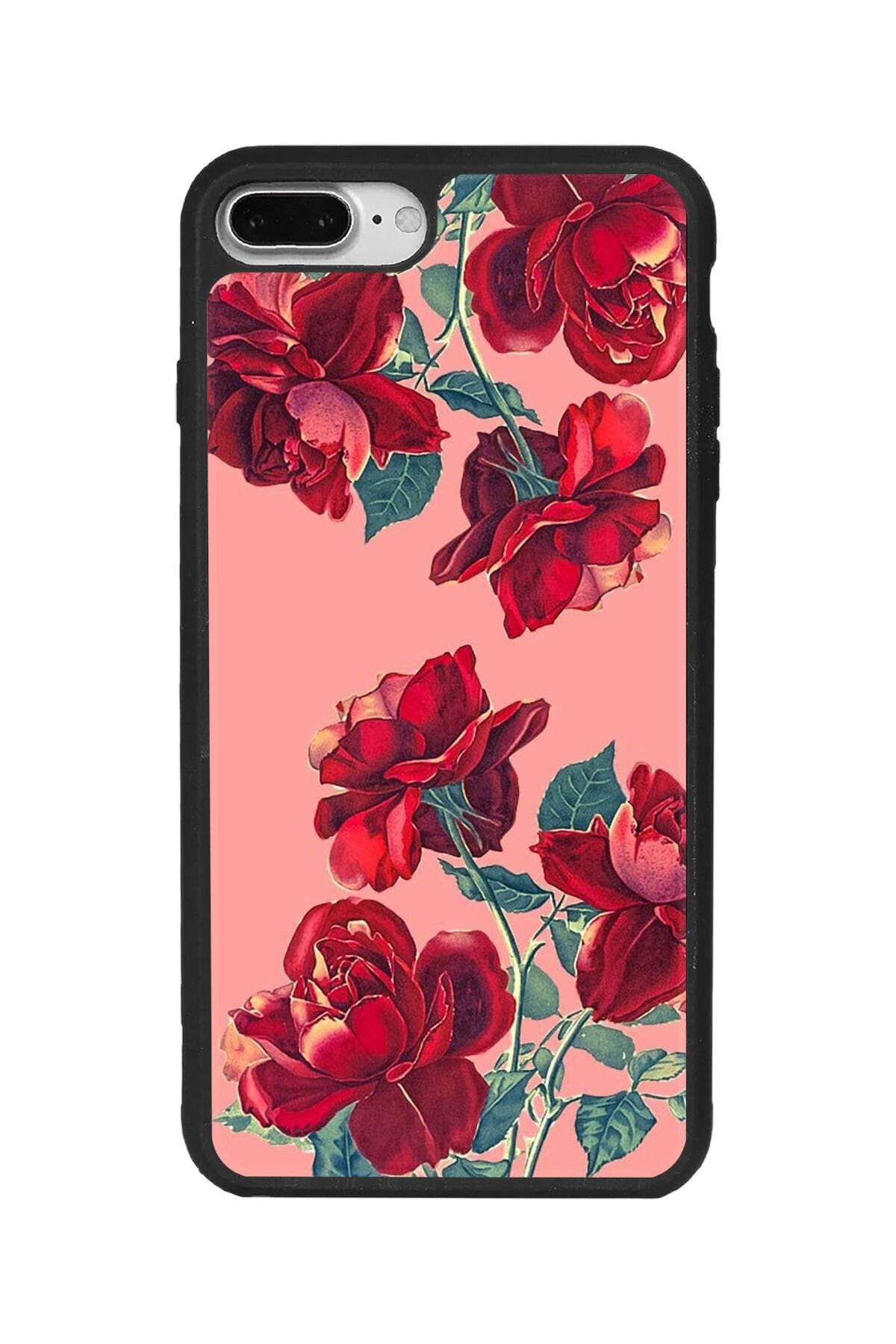 Apple iPhone 7 Plus Siyah Silikon Kılıf Çiziklere ve Darbelere Karşı Koruma