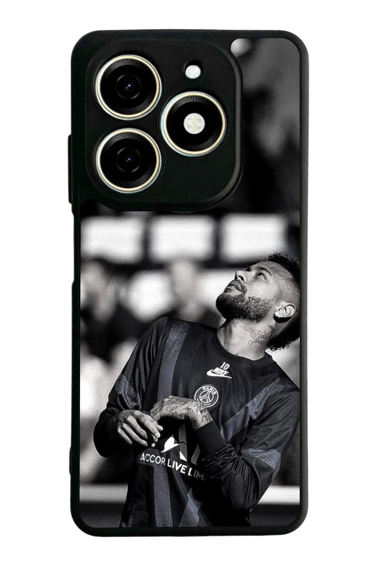 Infınıx Smart 8 Pro Uyumlu Neymar Tasarımlı Glossy Premium Kılıf