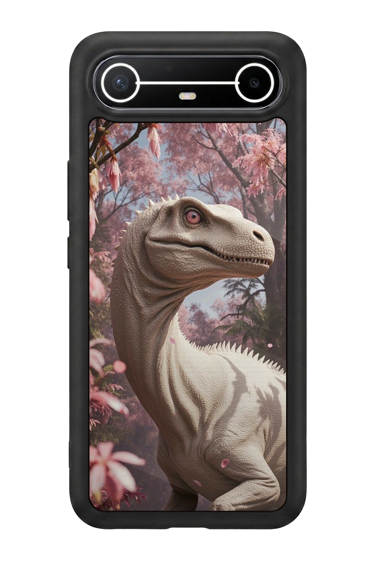 Tecno Spark Slim 5G Uyumlu Dinazor Tasarımlı Glossy Premium Kılıf