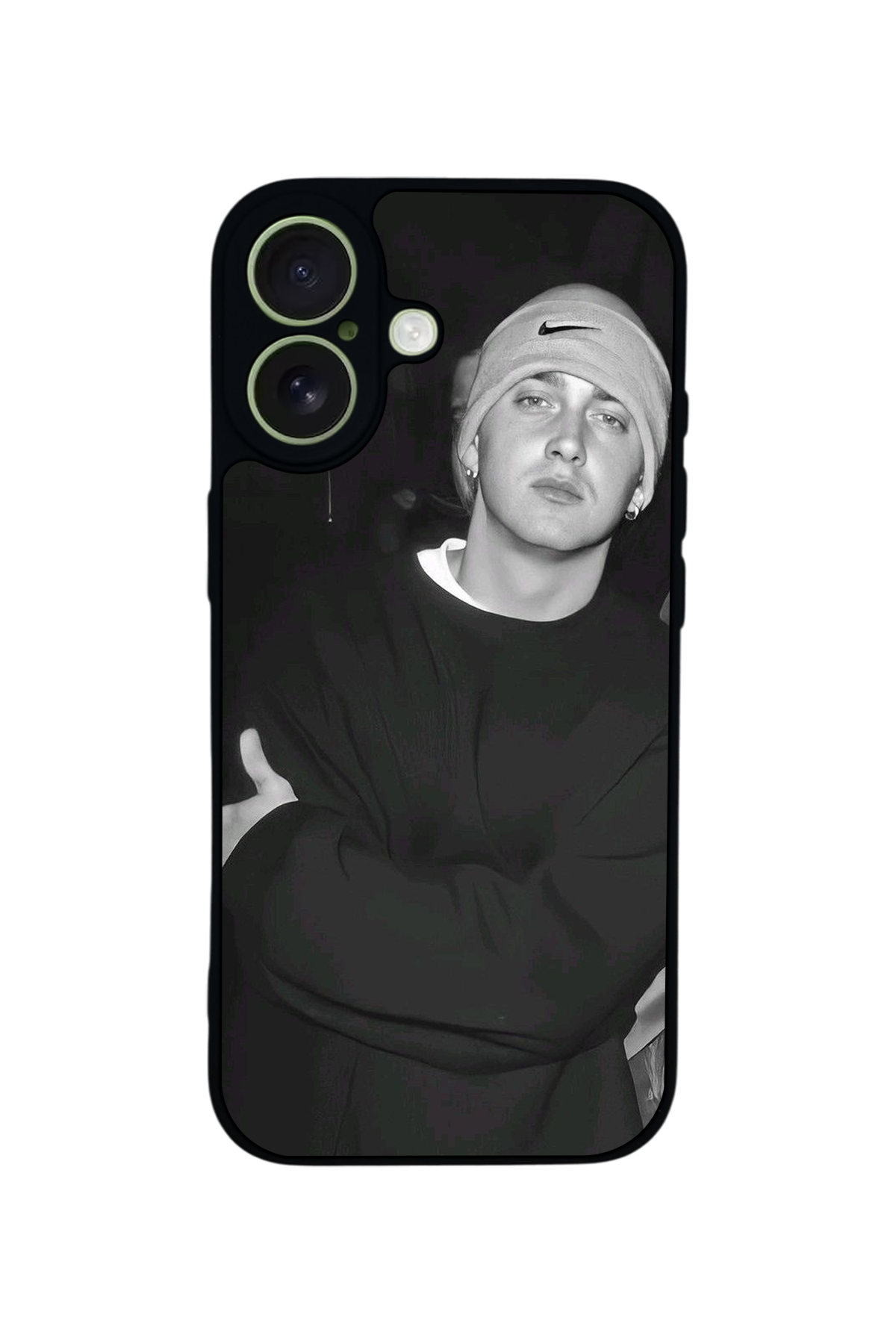 iPhone 17 Uyumlu Eminem Tasarımlı Glossy Premium Kılıf