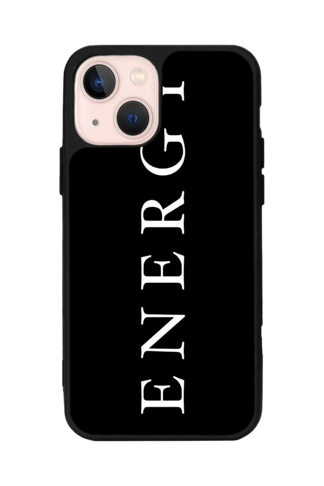 iPhone 13 Mini Uyumlu Energy Tasarımlı Glossy Premium Kılıf