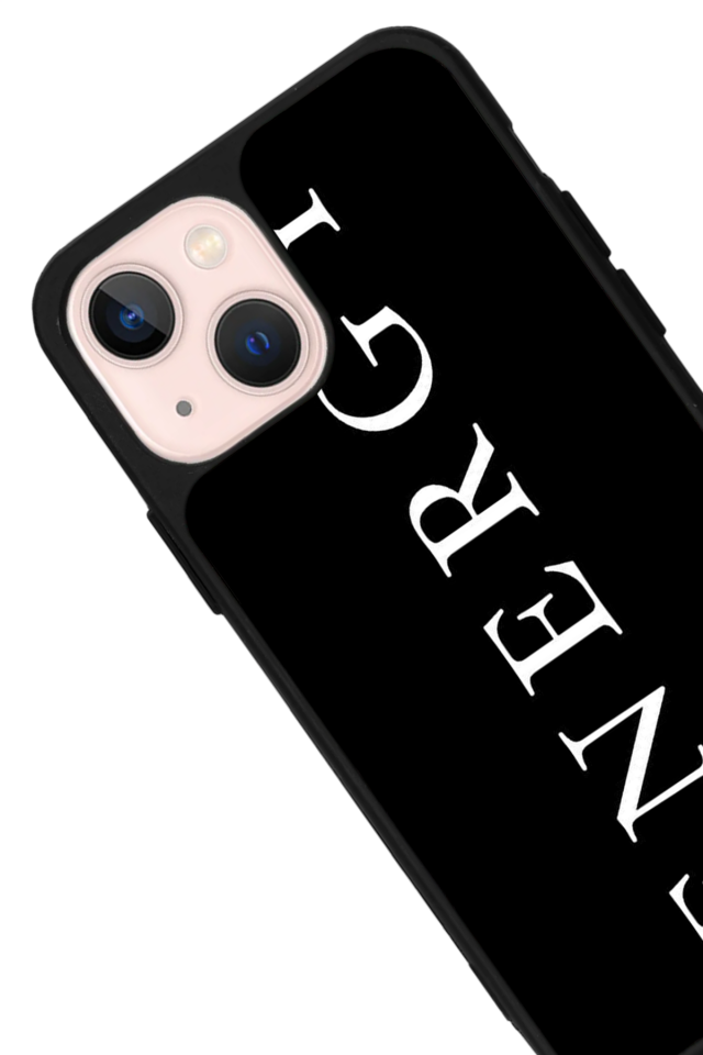 iPhone 13 Mini Uyumlu Energy Tasarımlı Glossy Premium Kılıf