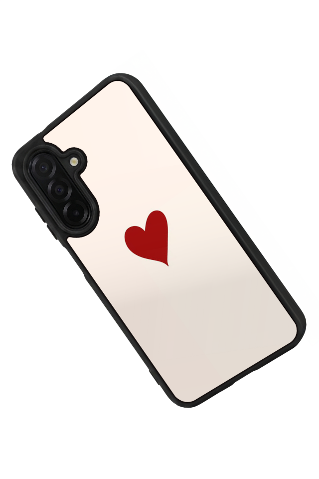 Samsung Galaxy A26 Uyumlu Kalp Love Tasarımlı Glossy Premium Kılıf