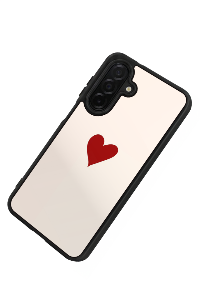Samsung Galaxy A26 Uyumlu Kalp Love Tasarımlı Glossy Premium Kılıf