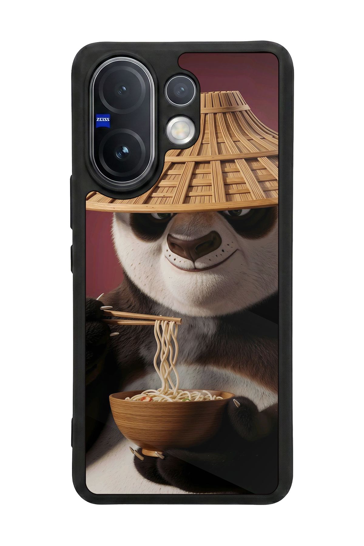 Vivo V60 Uyumlu Kung Fu Panda Tasarımlı Glossy Premium Kılıf