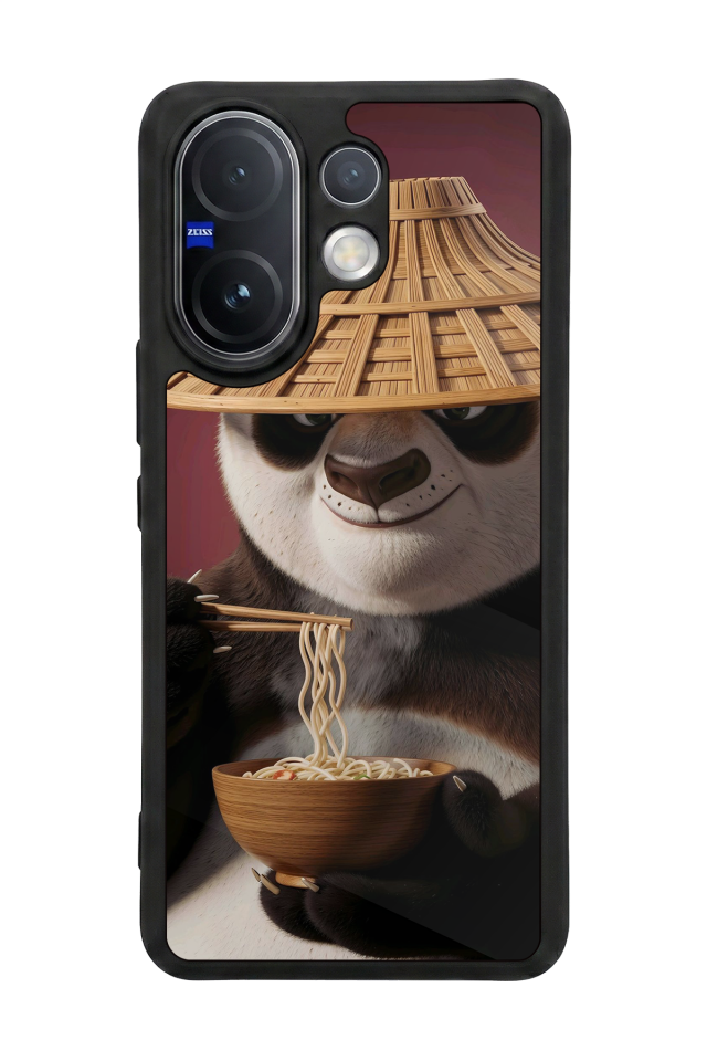 Vivo V60 Uyumlu Kung Fu Panda Tasarımlı Glossy Premium Kılıf