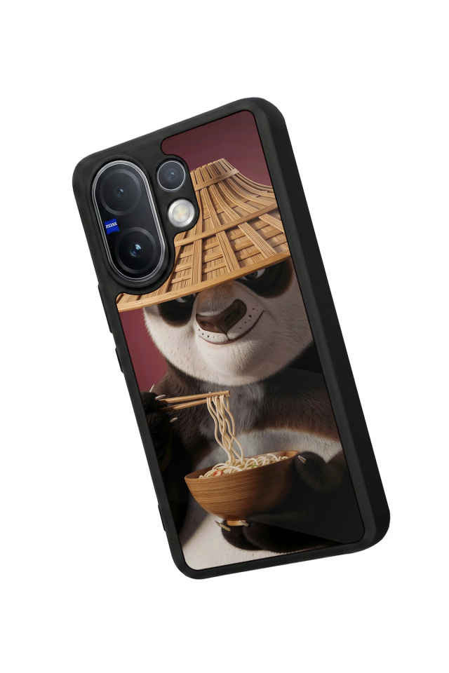 Vivo V60 Uyumlu Kung Fu Panda Tasarımlı Glossy Premium Kılıf