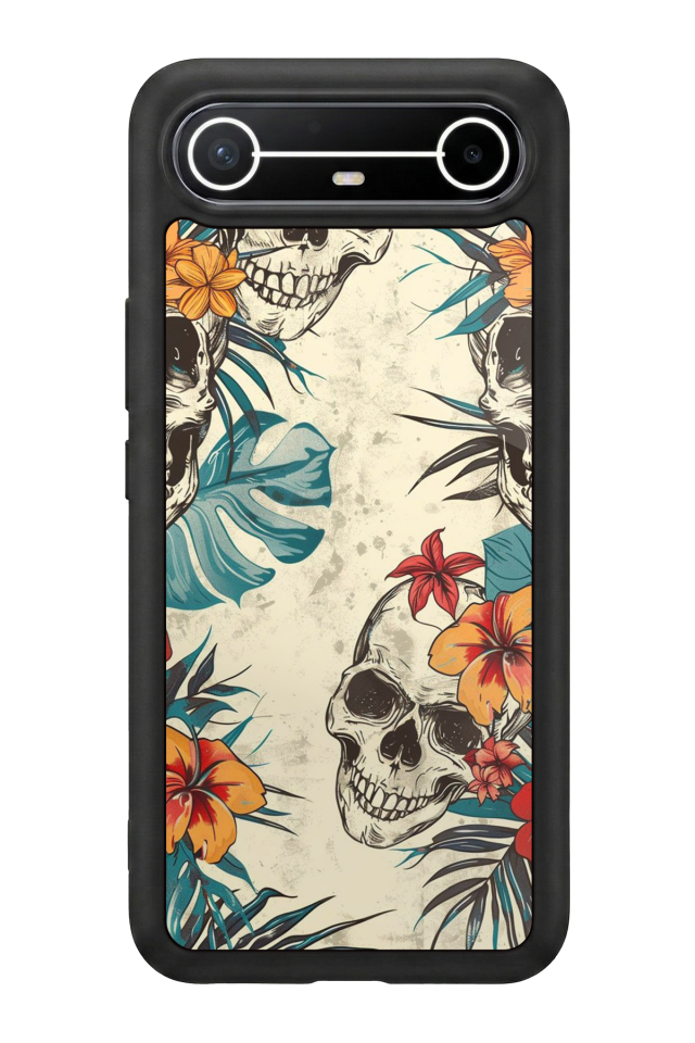 Tecno Spark Slim 5G Uyumlu KuruKafa Tasarımlı Glossy Premium Kılıf