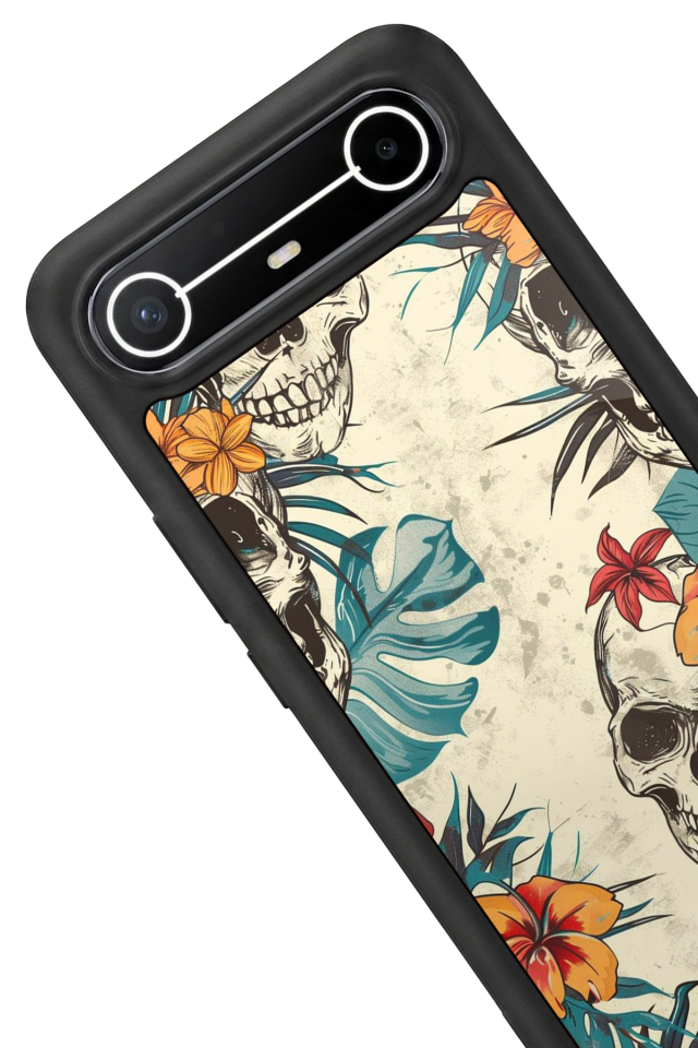 Tecno Spark Slim 5G Uyumlu KuruKafa Tasarımlı Glossy Premium Kılıf