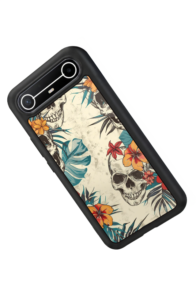 Tecno Spark Slim 5G Uyumlu KuruKafa Tasarımlı Glossy Premium Kılıf