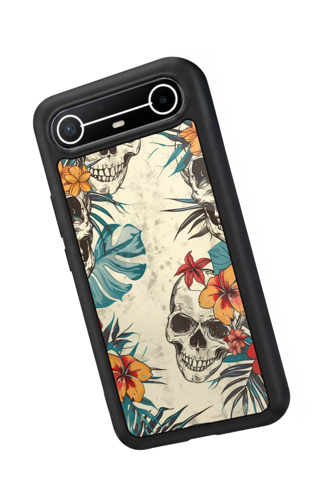 Tecno Spark Slim 5G Uyumlu KuruKafa Tasarımlı Glossy Premium Kılıf