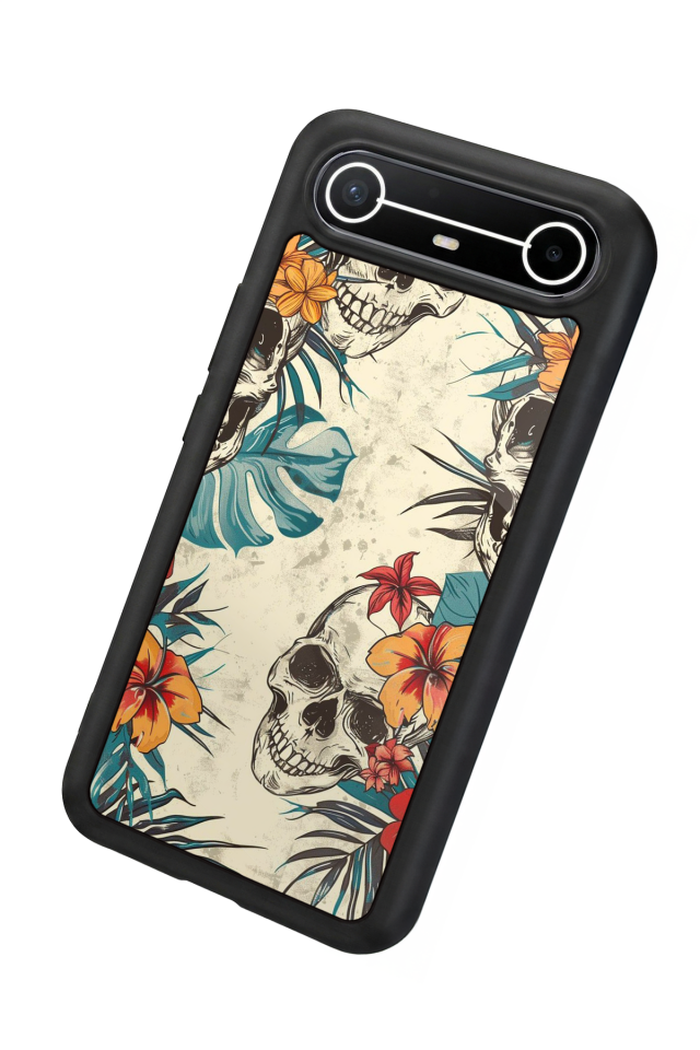 Tecno Spark Slim 5G Uyumlu KuruKafa Tasarımlı Glossy Premium Kılıf