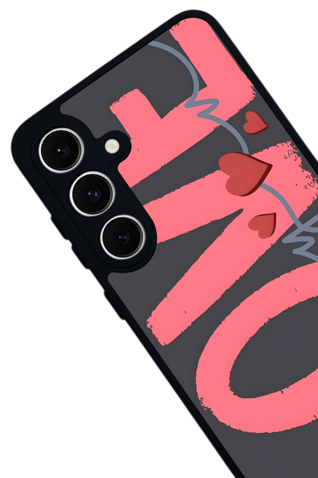 Samsung Galaxy A16 Uyumlu Love Tasarımlı Glossy Premium Kılıf