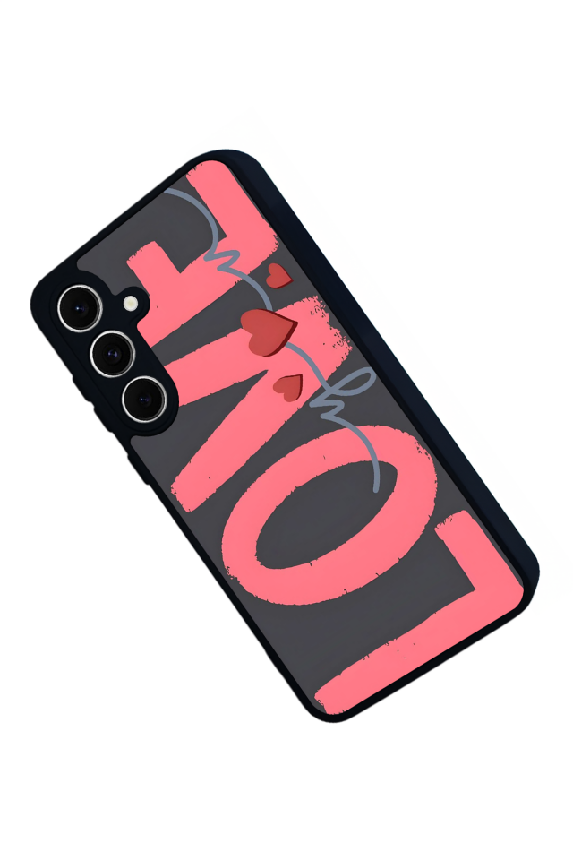 Samsung Galaxy A16 Uyumlu Love Tasarımlı Glossy Premium Kılıf