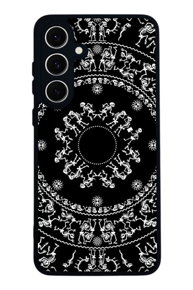 Samsung Galaxy A16 Uyumlu Mandala Tasarımlı Glossy Premium Kılıf