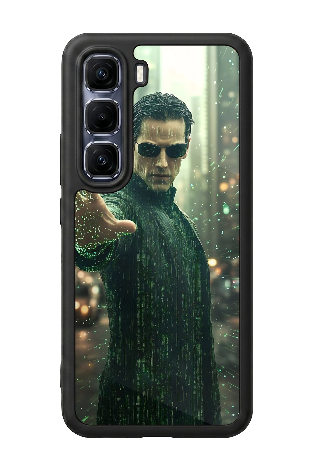 Infinix Hot 60 Pro Plus Uyumlu MatriInfinix Hot 60 Pro Plus Tasarımlı Glossy Premium Kılıf